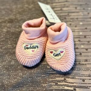 Daddy’s Girl Booties 0-3M